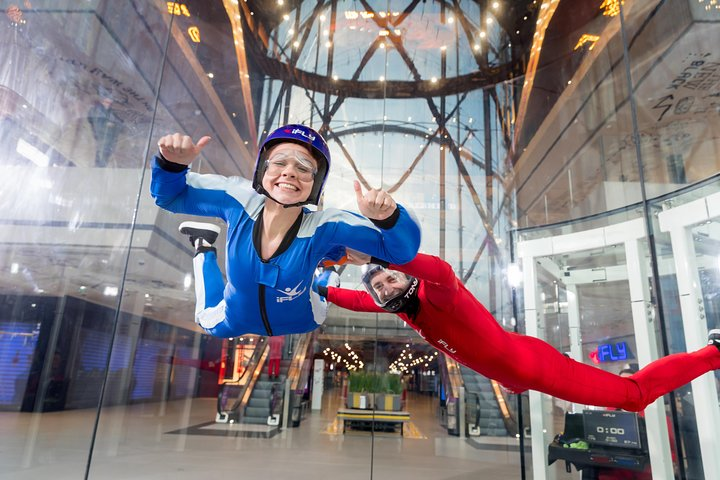 Milton Keynes iFLY Indoor Skydiving Experience - 2 Flights & Certificate - Photo 1 of 14